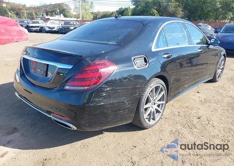 2018 Mercedes-Benz S 560 из США, поврежденный, VIN WDDUG8DB2JA394416